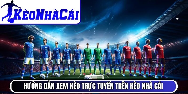 Hướng dẫn xem kèo trực tuyến trên nền tảng Kèo Nhà Cái