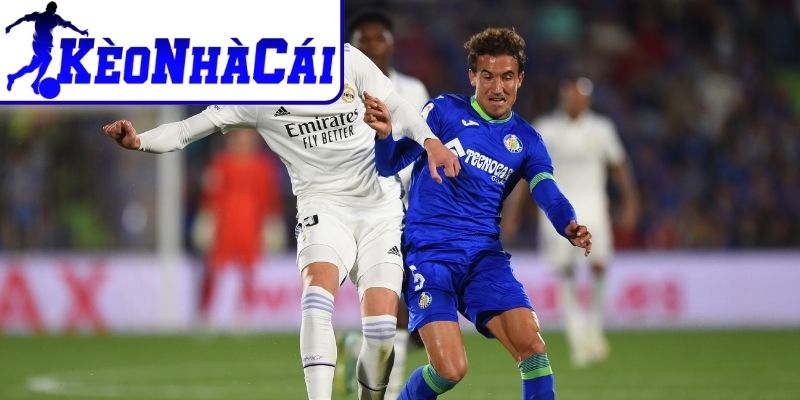 Ví dụ kèo chấp -2 trong trận Real Madrid vs Getafe